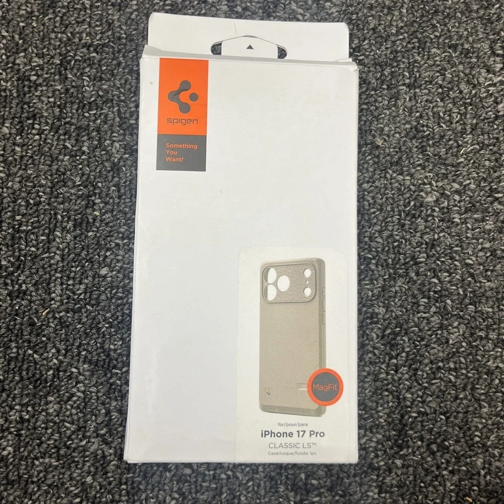 For iPhone 17 Pro | Spigen Classic LS Mag Fit Vintage Style Phone Case
